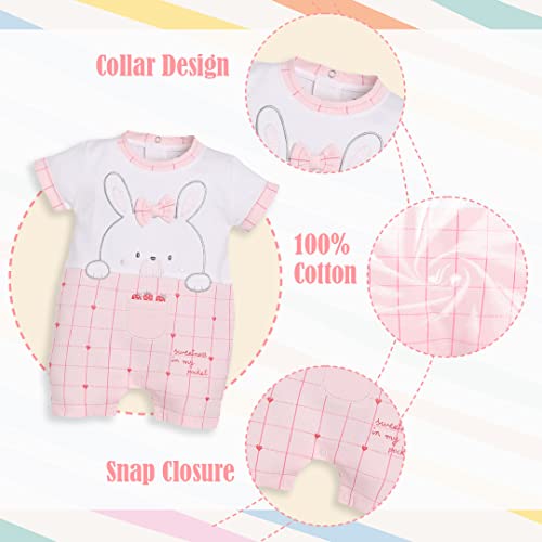 Image of BABYGO 100% Cotton Romper /Summer clothes /Creeper /new born /infant wear /for baby Girls