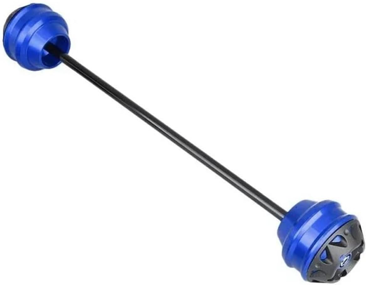 Frame Sliders Front Rear Wheel Protector Axle Fork Crash Slider For Z650 Z900 Z900RS Z750 Z750S Z750R(Rear blue)