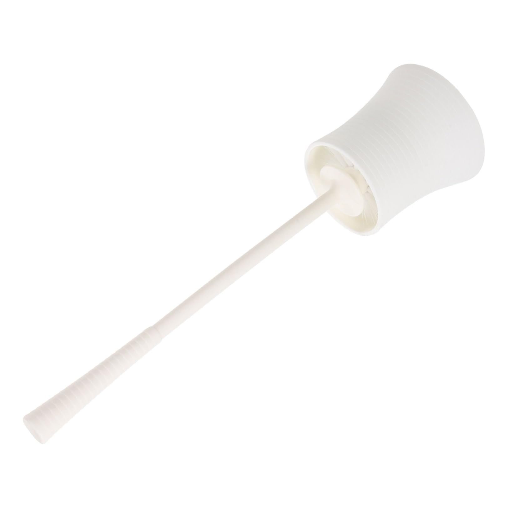Zerodeko 2piezas Escobilla De Inodoro con Mango y Base Antideslizante para Baños Cepillo De Limpieza WC Higiénico y Duradero