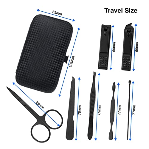 Professional 7-Piece Manicure Set for Men & Women - Travel Case - Image 5