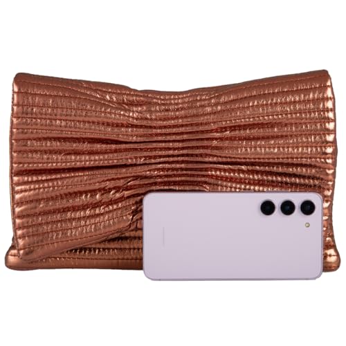 Image of JNB Faux Leather Envelope Clutch Purse