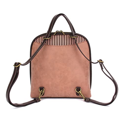 Image of CHALA Convertible Backpack Purse - Women Convertible Shoulder Purse with Adjustable Strap