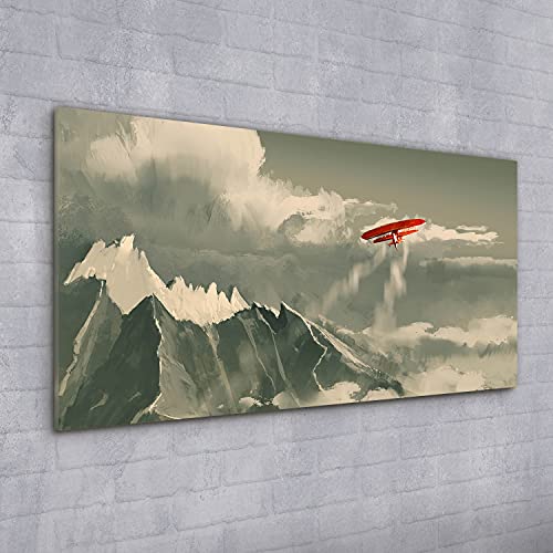 Tableau acrylique mountains grand format decoration murale acryl art - 2