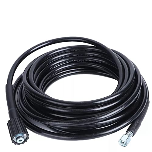 Manguera de Lavado a Presión, Tubería de Agua de Alta Presión de Goma Flexible de 10 M/32,8 Pies para Riego de Patio de Jardín Doméstico
