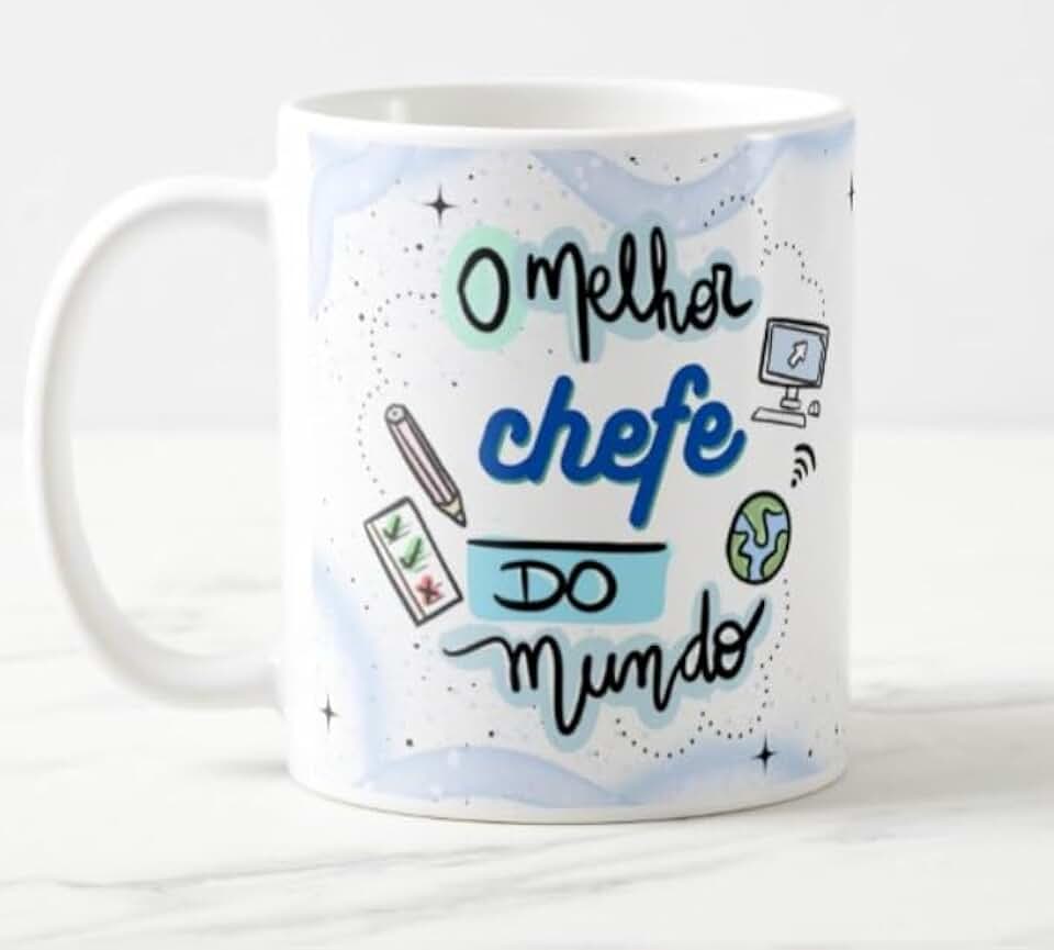 Caneca O Melhor Chefe do Mundo