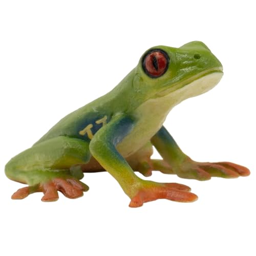 Bullyland 68516 - Spielfigur Rotaugenlaubfrosch, ca. 6,8 cm große...