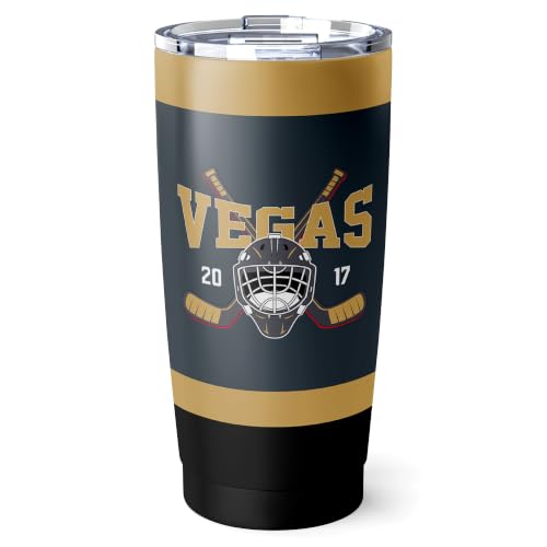 Image of ANTKING Vegas Tumbler 20oz Custom Name Number Travel Mug Gifts | Stainless Steel Insulated Coffee Cup for Men Women