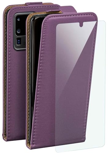 Housse à rabat violette Samsung Galaxy S20 Ultra film écran pour vos déplacements