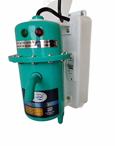 CAPITAL® 1L instant portable water heater geyser for use home , office ,  restaurant , labs, clinics , saloon , beauty parlor (With MCB, Rama) -  Price History