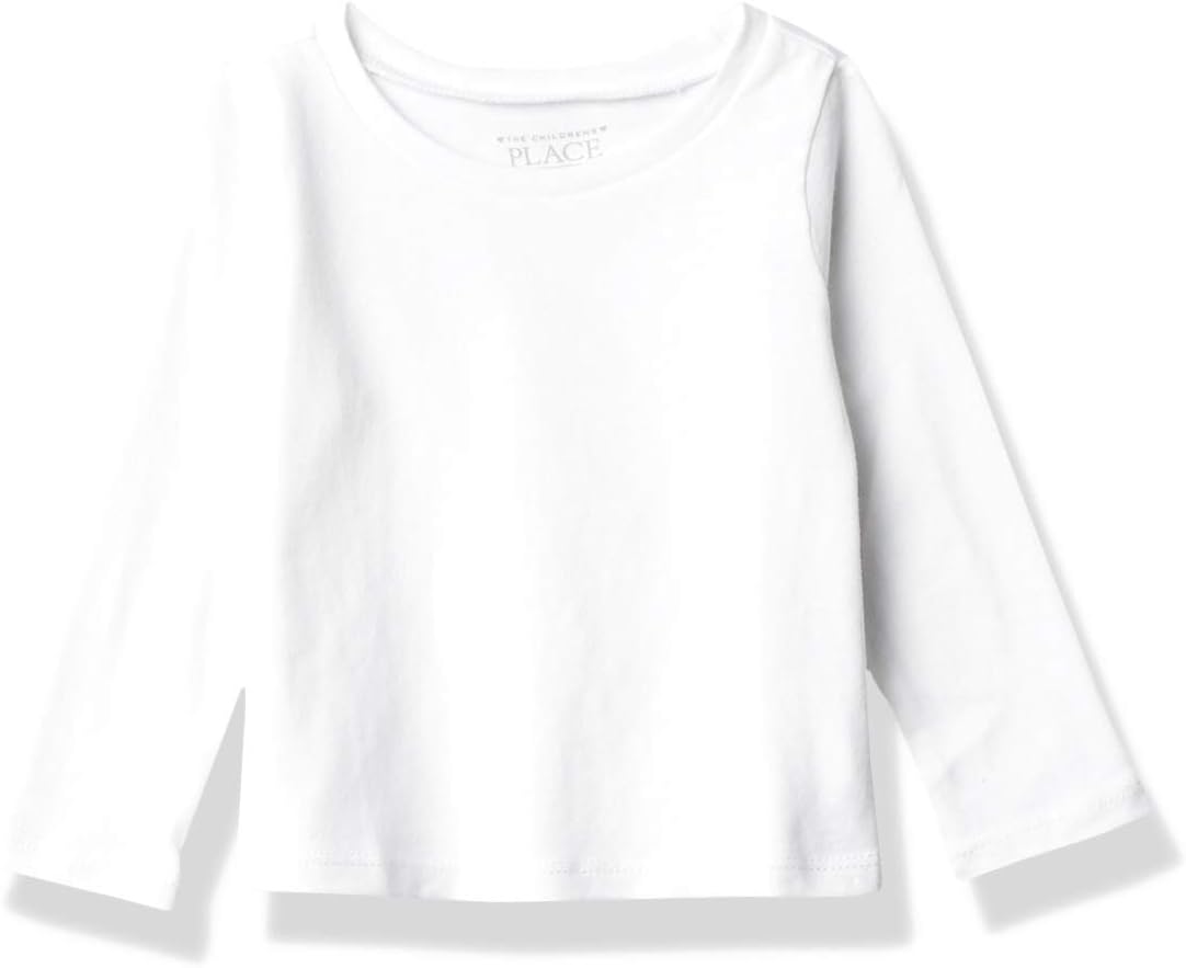 The Children's Place Baby-Girls and Toddler Basic Long Sleeve Layering Tees