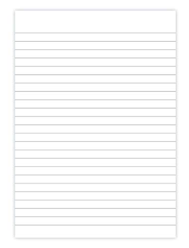 Risma fogli protocollo a righe senza margine 21x29...