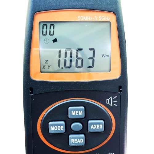Medidor de Intensidad de Campo Eléctrico y Electromagnético miniatura 3