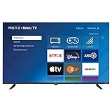 METZ Blue Roku TV | HD Smart TV | 32 Zoll | 80 cm | Fernseher mit Triple Tuner | TV mit WLAN | LAN | HDMI | USB | HDTV | Netflix | Prime | Disney + | AppleTV + uvm. | 32MTD3001Z