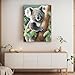 5D DIY Diamond Painting Kits for Adults, Tree Koala Diamond Painting Cute Animal Full Round Diamond Craftwork for Beginners Gem Art Painting Home Wall Decor Gift 12x16 Inch