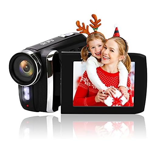 Video Camera Camcorder for Kids Vlogging Camera Full HD 1080P 30FPS 24.0MP Digital Camera Video Recorder 2.8 Inch Screen Camcorder for Kids Teens Beginners-Holiday Birthday Gift