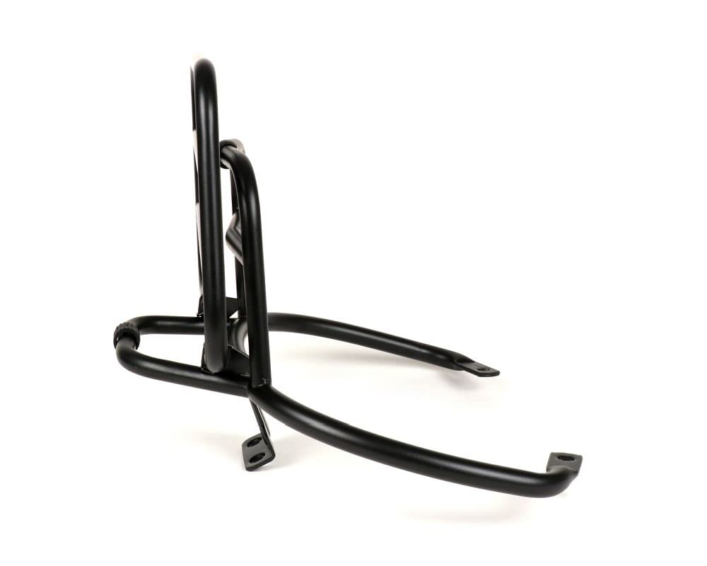 MOTONOSTRA Gepäckträger schwarz matt klappbar hinten kompatibel Vespa GT GTL GTV GTS Super GT60 125 200 250 300