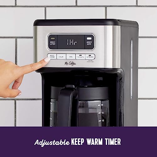 Mr. Coffee 14 Cup Programmable Coffee Maker Stainless Steel by Mr. Coffee - Image 7