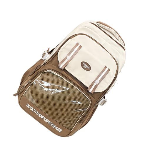 Sac à dos japonais transparent d'écolier étanche et grand format