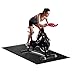 Tappetino di protezione per il pavimento, tappetino per esercizi per tapis roulant, biciclette, canottaggio, cross trainer, scooter e altri attrezzi da fitness
