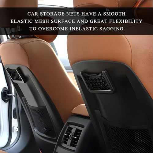 Filet de voiture pour smartphone évitant les chutes d'objets - 4
