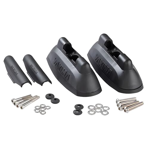 Yakima Custom Landing Pad 11, Fixed Point Tower Mounts for Naked/Flush Rail Roof, Compatible with Select Select Sedan/Crossover SUV Models, Set of 2