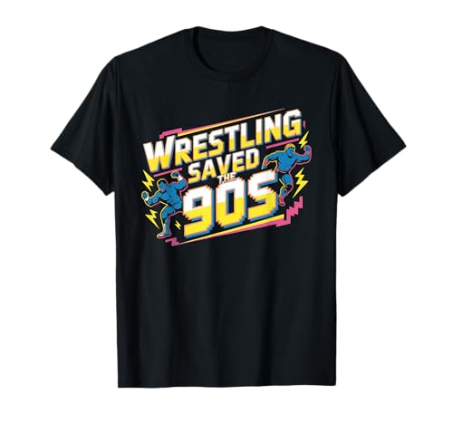 Wrestler Retro 90s Funny Wrestling Coach T-Shirt