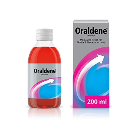 Oraldene Mouthwash for Sore Throat Relief Cover
