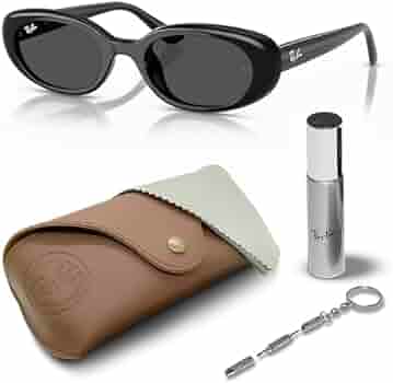 Ray-Ban RB4441D Óculos de sol quadrados redondos de base biológica