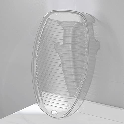 figatia Tábua de Lavar, Tábua de Lavar Portátil Transparente para Roupas íntimas para Lavar, Branco