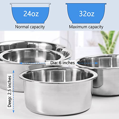Harhana Raised Dog Bowl Wall Mount -Dog Bowl, Collapsible Elevated Pet Bowl For Dog Cat Chicken Coop thumb #4
