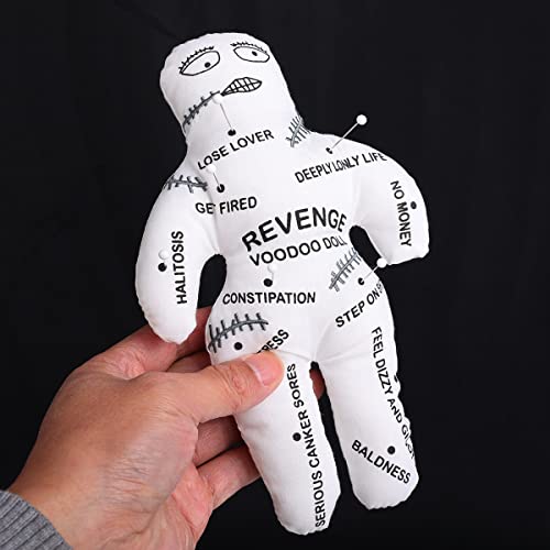 Muñeco Vudú unisex para adulto con alfileres miniatura 3