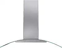 Coifa de Parede Cadence Inspire 90 cm, Vidro Curvo, CFA395, 110V