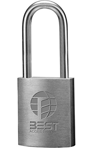 BEST Access Systems 21B772L Padlock, Stainless Steel Shackle, Brass Body, 2" Shackle Height, 1 25/32" Width, 2 1/16" Length, 13/16" Thickness BEST Access Systems 21B772L Padlock, Stainless Steel Shackle, Brass Body, 2" Shackle Height, 1 25/32" Width, 2 1/16" Length, 13/16" Thickness