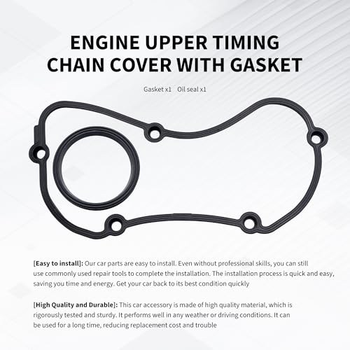 HiSport 06H103269C Engine Timing Chain Cover with Gasket Upper & Lower by HiSport - Used condition - Image 5