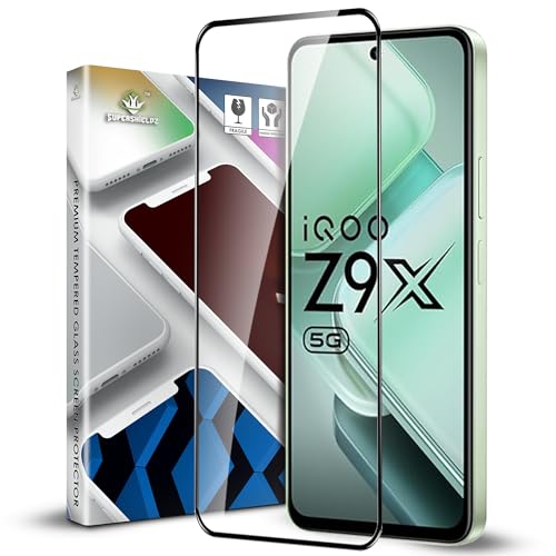 Image of Supershieldz NeoGuard HD+ Tempered Glass Screen Protector Guard For iQOO Z9X and Vivo T3X (6.72 Inch), 9H Hardness, Anti-Static, Case-Friendly, Easy Installation Kit - 1 Pack