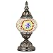 Turkish Mosaic Lamp NBHUZEHUA Unusua Vintage Stained Glass Moroccan Style Table Light Room Decoration Art Decor