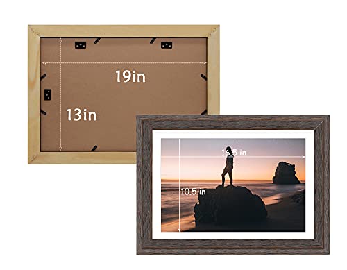 Golden State Art, Bilderrahmen aus Massivholz mit breitem Profil – 33 x 48 cm Posterrahmen ohne Matte oder 28 x 43 cm… – Bild 6
