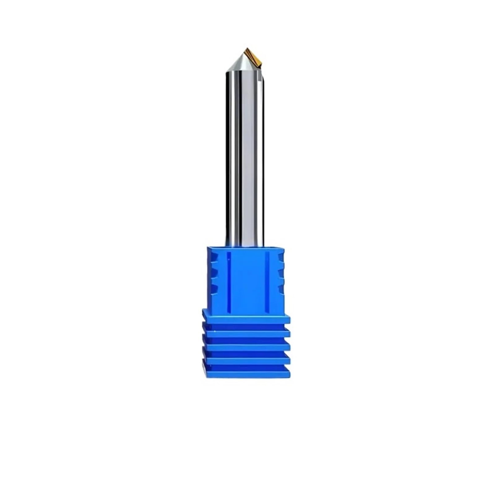 MCD Frez diamentowy 90 stopni, frez do fazowania, 1 mm, 12 mm, do cięcia miedzi, aluminium, akrylu