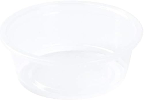 Miniatura 2 de Restaurantware Tazas de salsa base de 1.5 onzas, 2000 tazas de condimentos aptas para microondas, resistentes a las grietas, desechables, tazas de