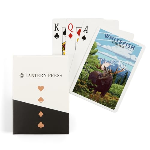Baraja Poker Lantern Press Whitefish Montana 52 Cartas