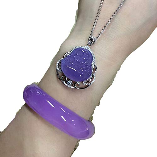 Bracelet de jade violet pour femmes et véritable améthyste rétro chinoise