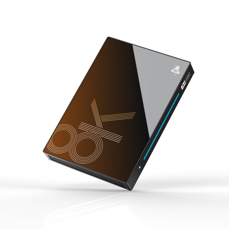Decodificador De TV Android 14.0, H96 MAX M9 RK3576, Cuatro Núcleos, HDMI, Compatible con 4K/8K HD Y Doble Wi Fi/Ethernet De 2,4/5 GHz.,4gb+32gb