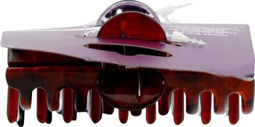 Goody Classic Large Sprial Claw Clips - Pacote com 3, cores sortidas - Ótimo para puxar facilmente o