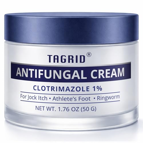 TAGRID NDC-Approved 1% Clotrimazole Antifungal Cream: Powerful, Non-Prescription Relief for