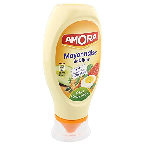 Amora - Maionese Naturale Morbida 415G - Lot De 4 - Prezzo Per Lotto - Consegna Veloce