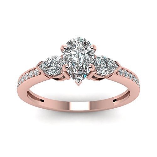 Pear Cut Moissanite Engagement Ring Sets for Women,1.75/2.75 CTW Moissanite Wedding Rings Sets Platinum Plated Silver Bridal Band Sets Free Engraved4