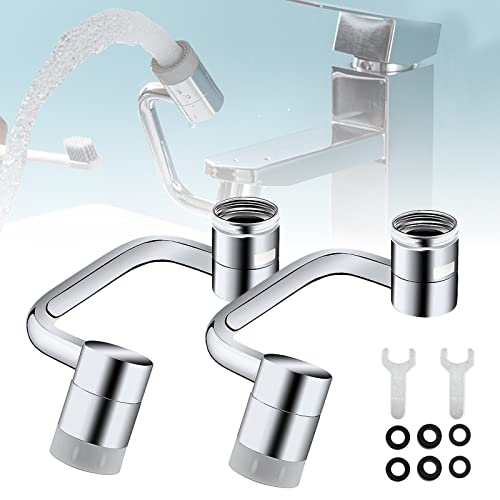 Extensor de grifo universal con brazo robótico giratorio de 1080 grados para lavabo 3