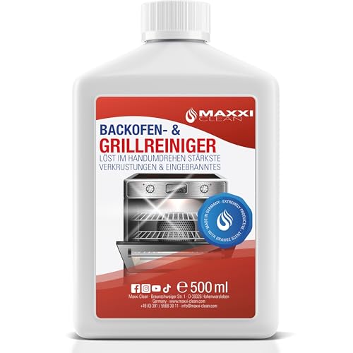 El limpiador de horNos Maxxi Clean 500 ml Gel Paste disuelve las incrustaciones más resistentes, limpia automáticamente - sin calentar - sin olores