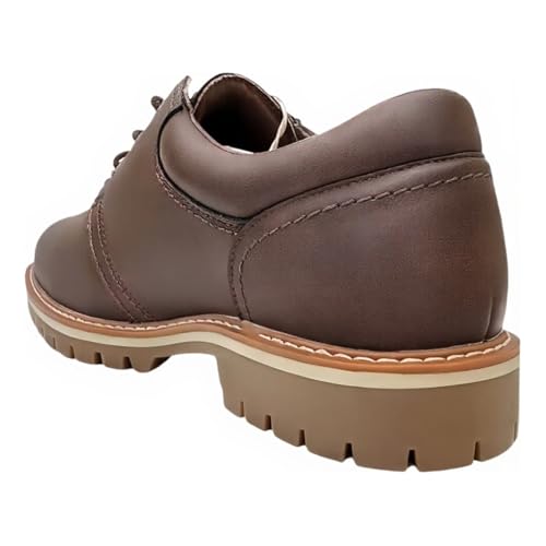 Classic Men's Work Oxford Shoes, Black Leather, Lace-up, TPR Sole, Casual Business Style3