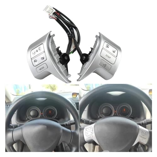 Bouton Commande Volant Toyota Corolla ZRE150L 2007-2009 Noir Interrupteur Régulateur - 2